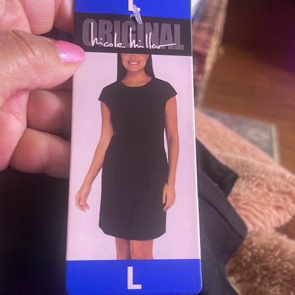 NICOLE MILLER ORIGINAL SIDE TIE DRESS - Picture 5 of 8